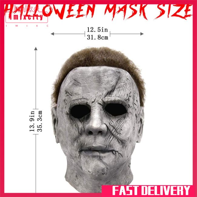Imixcity michael myers Mặt Nạ latex Thoáng Khí Hóa Trang halloween