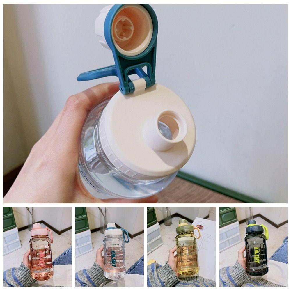 Sjl Bình Nước Thể Thao Bằng Nhựa Chịu Nhiệt Cao Chống Rò Rỉ 600ml / 800ml / 1000ml