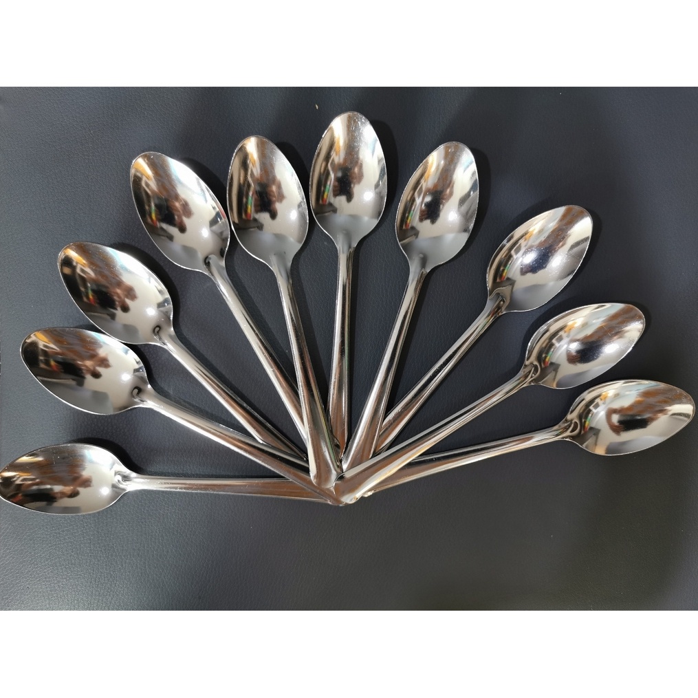 Muỗng inox cán dài - muỗng soup cán dài inox