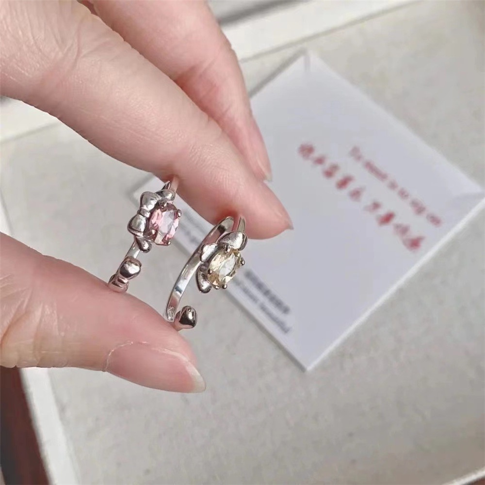 Dễ Thương Nhẫn Hở Họa Tiết sanrio Hoạt Hình Xinh Xắn Thời Trang Cho Nữ