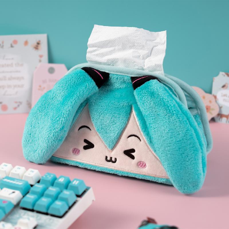 Bilibili2023 Mới vocaloid hatsune miku Mắt Mực Nhồi Bông Ngăn Kéo