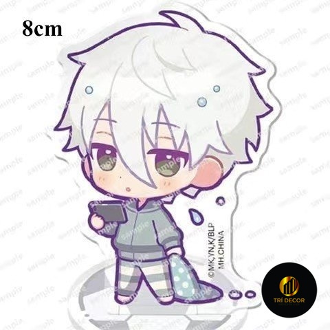 Standee mini BLUE LOCK ver CHÚC BÉ NGỦ NGON tượng acrylic anime mica chibi mô hình trang trí