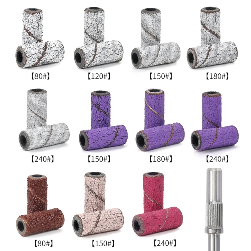 Mũi Khoan Móng mini Bằng Thép Không Gỉ 80 120 150 180 240grit