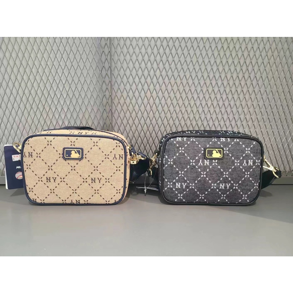 Túi Đeo Chéo mlb Hàn Quốc 2023 Phong Cách retro Thời Trang Mùa Hè Cho Nam Nữ