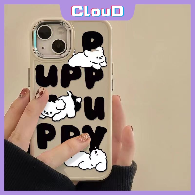 Ốp Điện Thoại Mềm In Hình Chú Chó Hoạt Hình graffiti Cho iphone 11 13 14 12 15 pro max 7plus xr x xs max 15 8 7 plus
