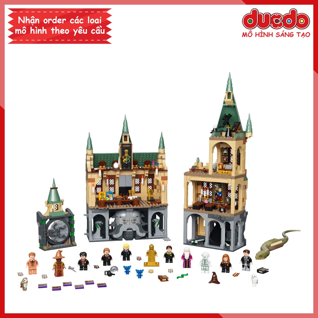 No 6049 Lắp ghép Harry Potter Phòng Chứa Bí Mật - Hogwarts Chamber of Secrets - Đồ chơi Xếp hình Mô hình 76389