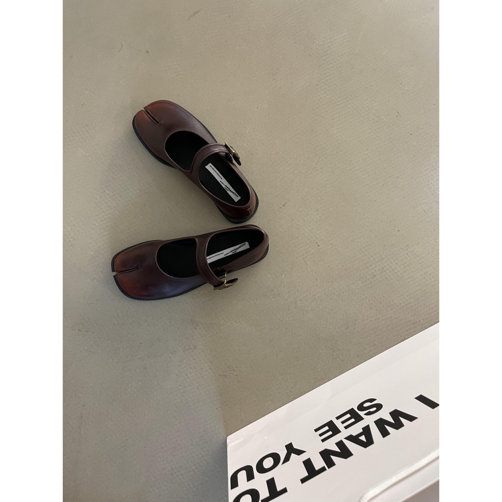 Giày Lười Da Đế Bằng Thời Trang Mùa Xuân 2023 Cho Nữ