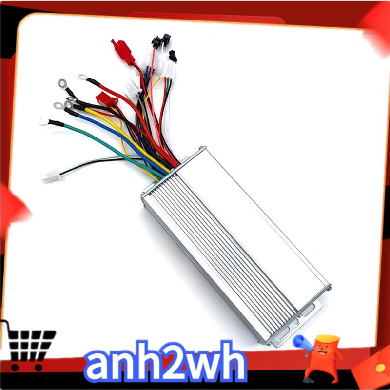 Bộ Điều Khiển Động Cơ Trung Tâm 48v 60v 64v 800w 15mos max 35a Bằng Hợp Kim Nhôm Màu Bạc Cho Xe Máy Điện