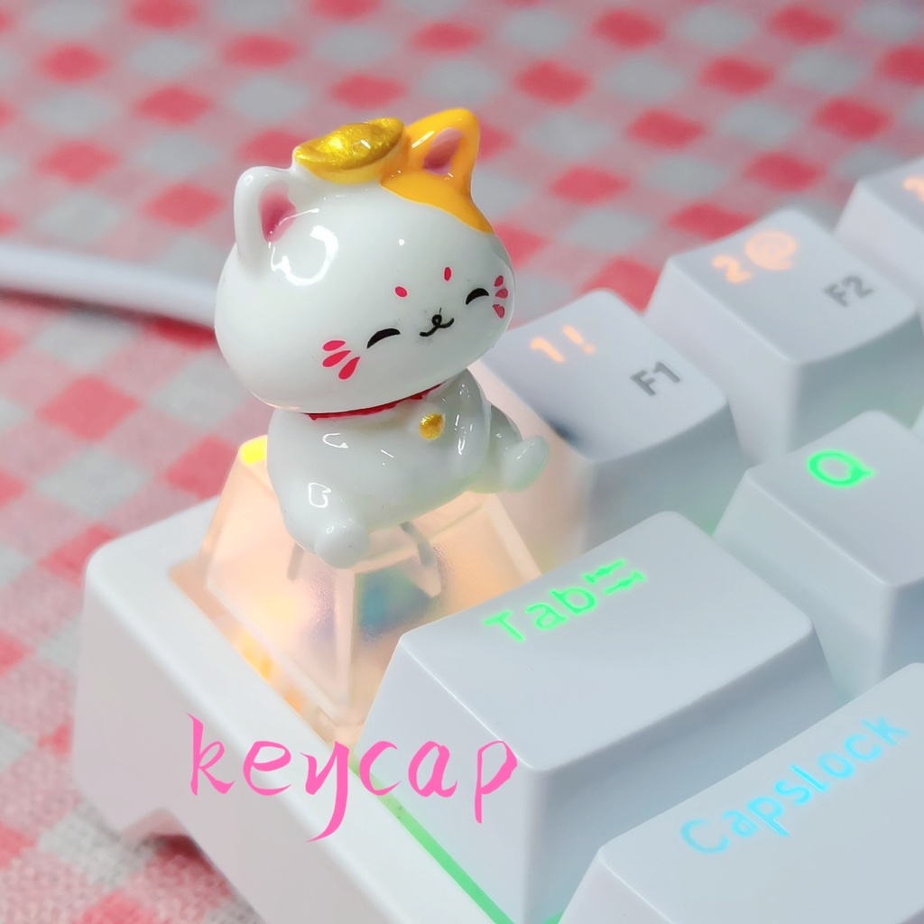 Bàn Phím Cơ Hình Mèo Dễ Thương Cho esc
