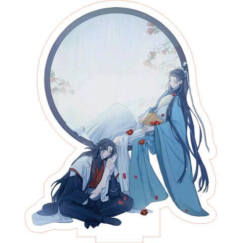 Mô hình Standee Hệ thống tự cứu của nhân vật phản diện Lạc Băng Hà Thẩm Thanh Thu manhua chibi BL decor góc học tập
