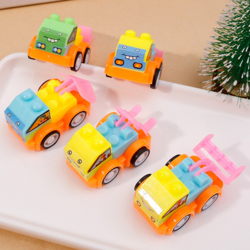 Mô Hình Xe Buýt Hoạt Hình Đồ Chơi Cho Bé