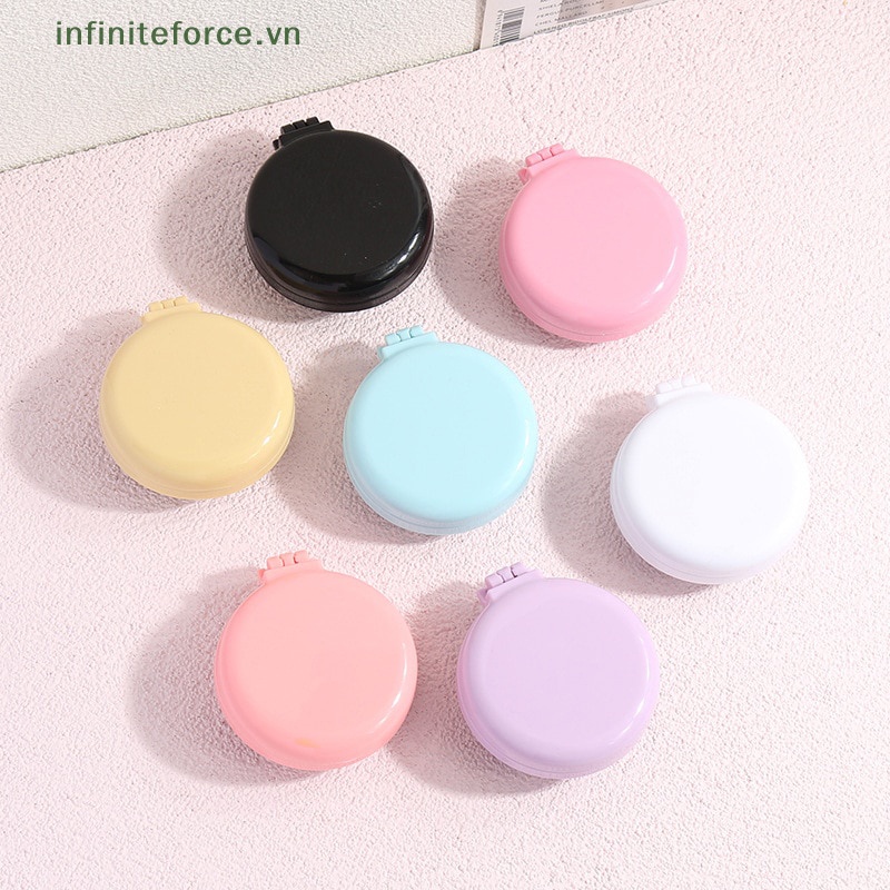 Lược Chải Tóc mini Có Gương Có Thể Gập Lại Và Mát Xa Da Đầu