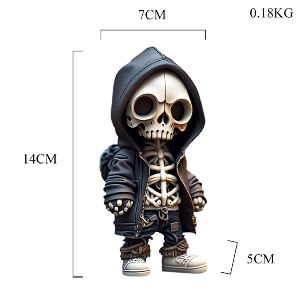 Tượng Xương Người Trang Trí halloween Bằng Nhựa resin