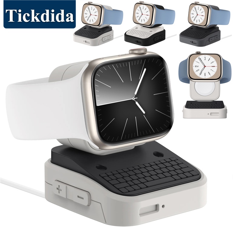 Đế sạc silicon cho APPLE Watch Stand Ghế lưu trữ cho iWatch Ultra 2 49mm 45mm 41mm Series 9 8 7 6 5 