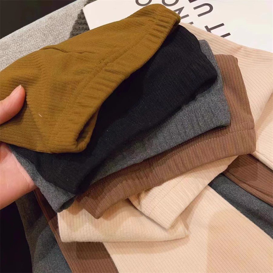 Quần Ống Loe Màu Trơn Dễ Thương Phong Cách Hàn Quốc Thời Trang Thu Đông Dành Cho Bạn Gái  Hàng Có Sẵn