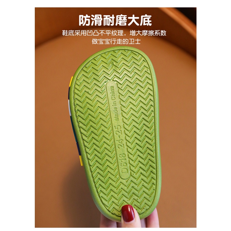 Dép Bông Đi Trong Nhà Giữ Ấm Chân Chống Trượt Chống Thấm Nước Dễ Thương 15-25cm Dành Cho Bé