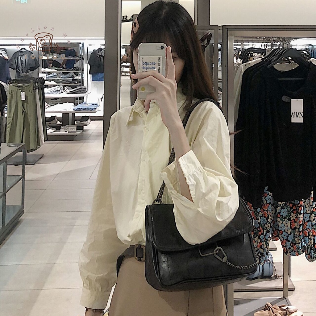 TOUTOU Túi đeo chéo nữ, túi xách hàn quốc da mềm da rẻ babumap Korean GDJ239126J38Z230921