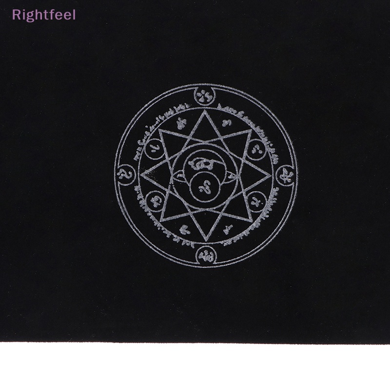 Rightfeel 1 Túi Dây Rút Đựng Thẻ Bài Tarot oracle Bằng Vải Nhung Dùng Để Chia Trang Sức Phù Thủy Mới