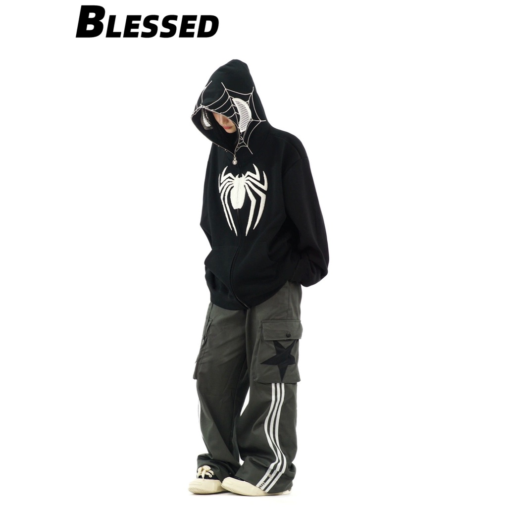 Blessed Áo Khoác hoodie áo khoác nữ zip hoodie Durable Fashion Phong cách Popular WWY2392YAC38Z230921