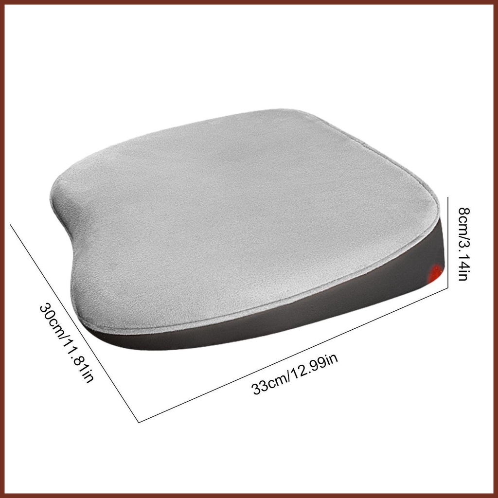 Đệm Xốp Hoạt Tính Dày 3.2in Hỗ Trợ Hông Ghế Lái Xe Hơi