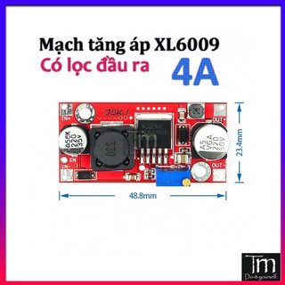 Mạch Tăng Áp XL6009 4A Có Mạch Lọc LC Đầu Ra