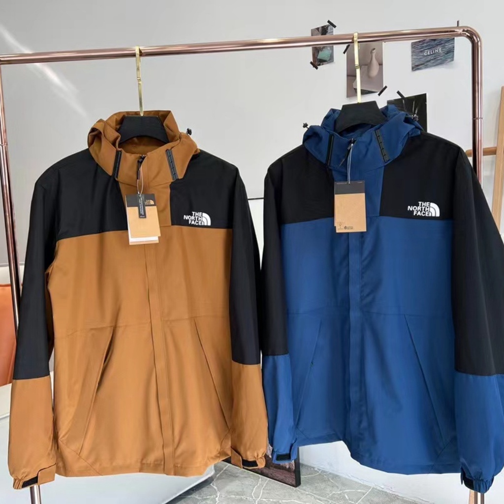 Áo Khoác Thể Thao Có Mũ Trùm Chống Thấm Nước Mỏng Nhẹ the north face Cho Nam Và Nữ