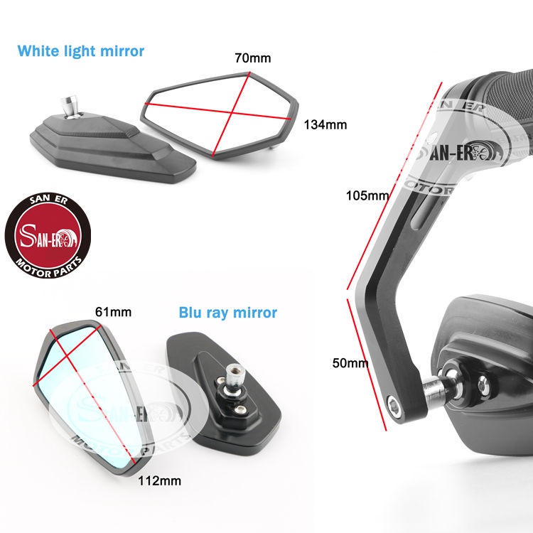 Gương Chiếu Hậu Xe Hơi 600 / 350 huanglong 600 xiaoxunlong 150s lamborgh 302s youth cnc Chất Lượng Cao