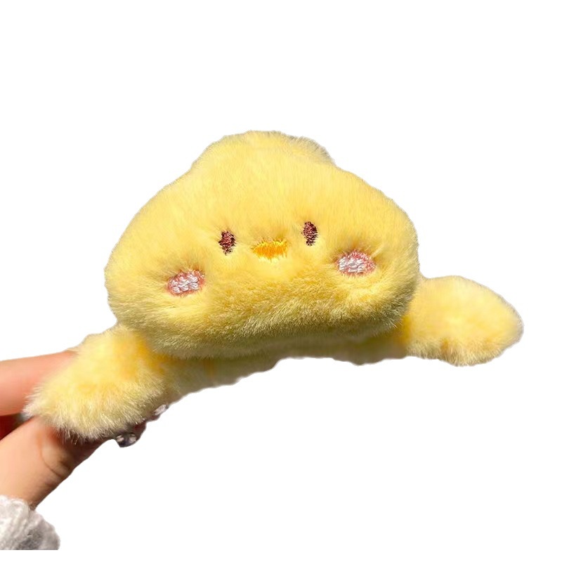 Kẹp Tóc Hình Thỏ / Cá Mập Nhồi Bông Dễ Thương Thời Trang 2023