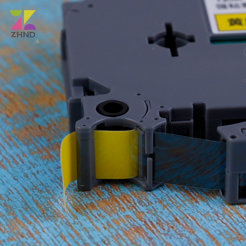 Cuộn Băng Nhãn 12mm 9mm tz-231 pt-e100b d210 Cho Máy In Cảm Ứng Anh Em