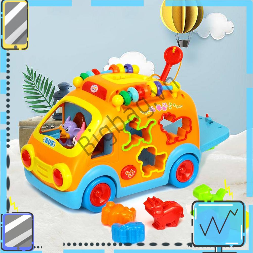 Đồ Chơi Xe Hơi Học Nhạc Không bpa Trò Chơi Tương Tác / Hình Dạng / Động Vật
