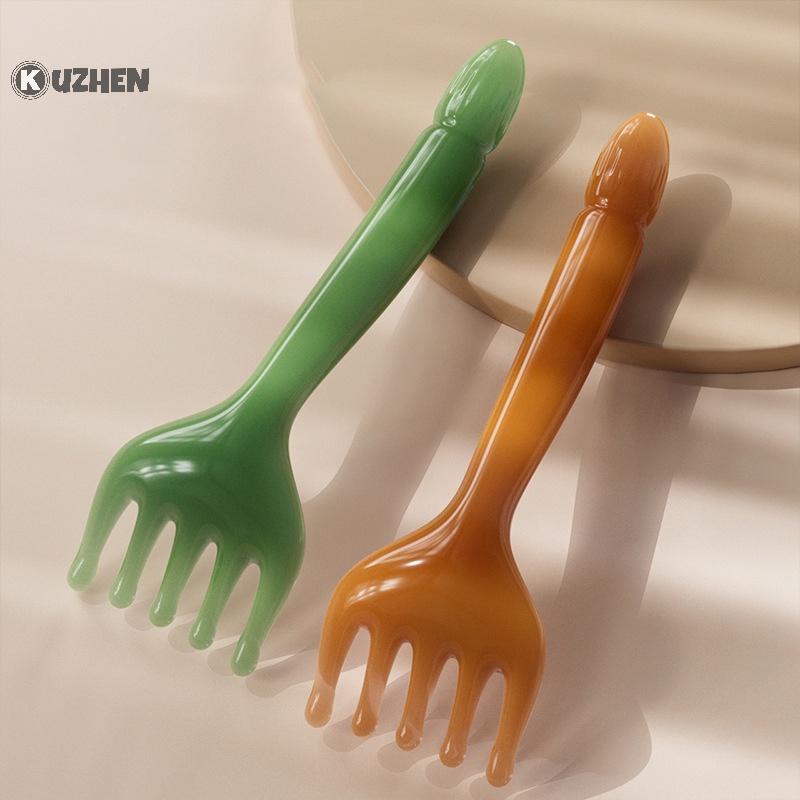 Gậy massage đầu KUZHEN chăm sóc cơ thể tiện dụng