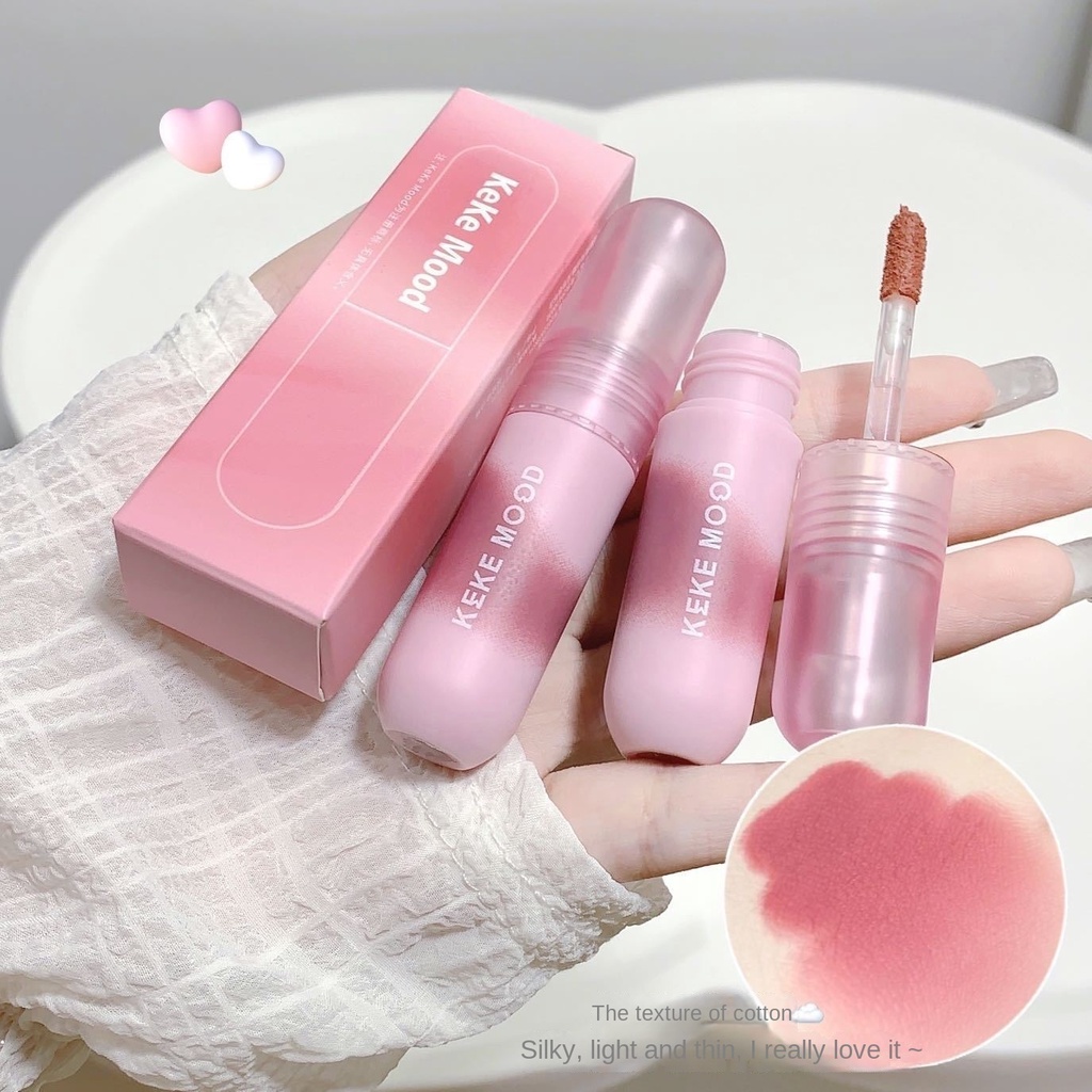 Kelmood Son Môi Nhung Lì Tự Nhiên Lâu Trôi Chống Thấm Nước