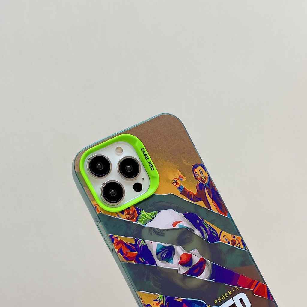 Hoạt Hình Ốp Điện Thoại Chống Rơi Hình joker Cho iphone 15 14 13 12 11 pro max