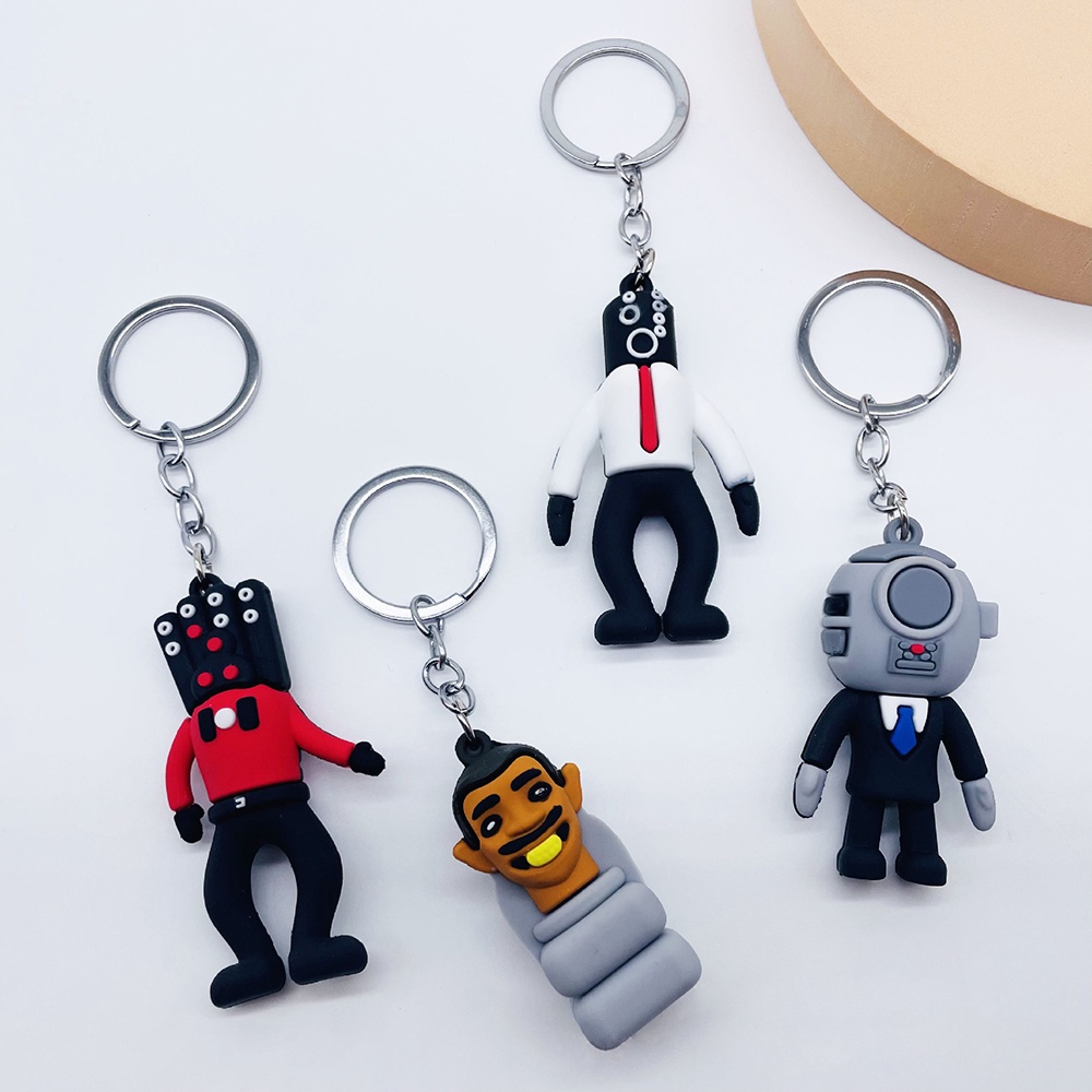 Skibidi Móc Khóa Hình Người Dơi Tây Ban Nha Độc Đáo