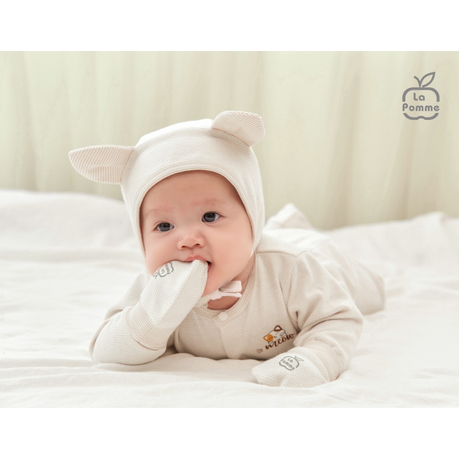 Mũ sơ sinh La Pomme Meowy Cat