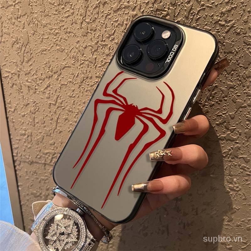 Ôp Điện Thoại Hình spiderman Cho iphone 15promax 14promax 15pro 14pro 15 14 13 12 11 pro max 13promax xr xs max 7plus 8plus 12pro 15plus Ốp