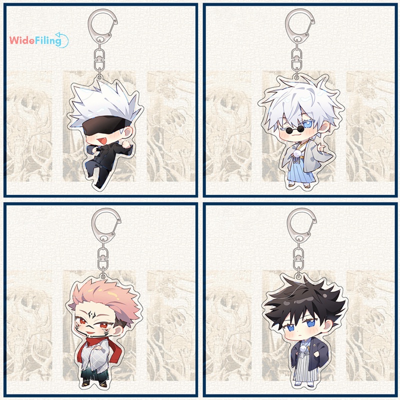 Móc Khóa anime jujutsu kaisen gojo satoru fushiguro megumi kawaii