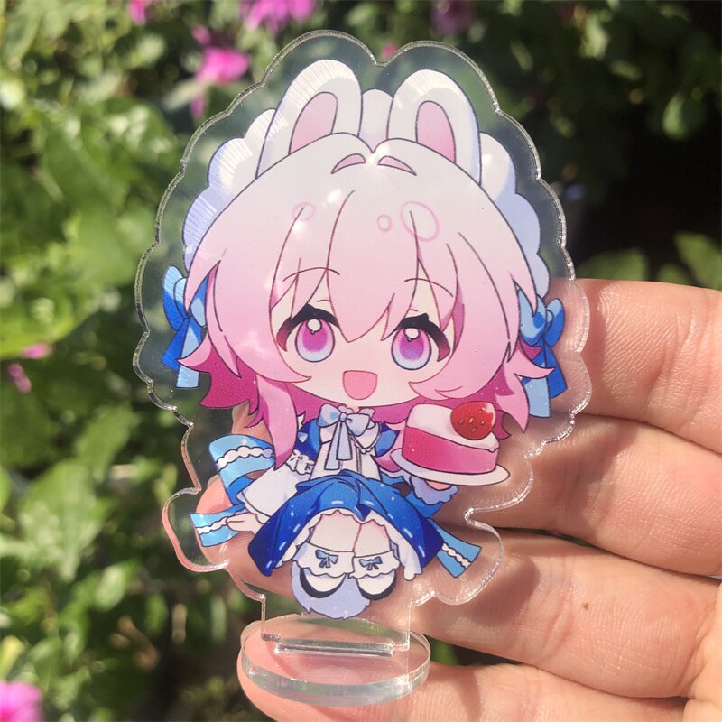 Mô hình Standee Honkai: Star Rail Kafka Imbibitor Lunae Stelle Bronya Figure anime chibi acrylic trưng bày trang trí