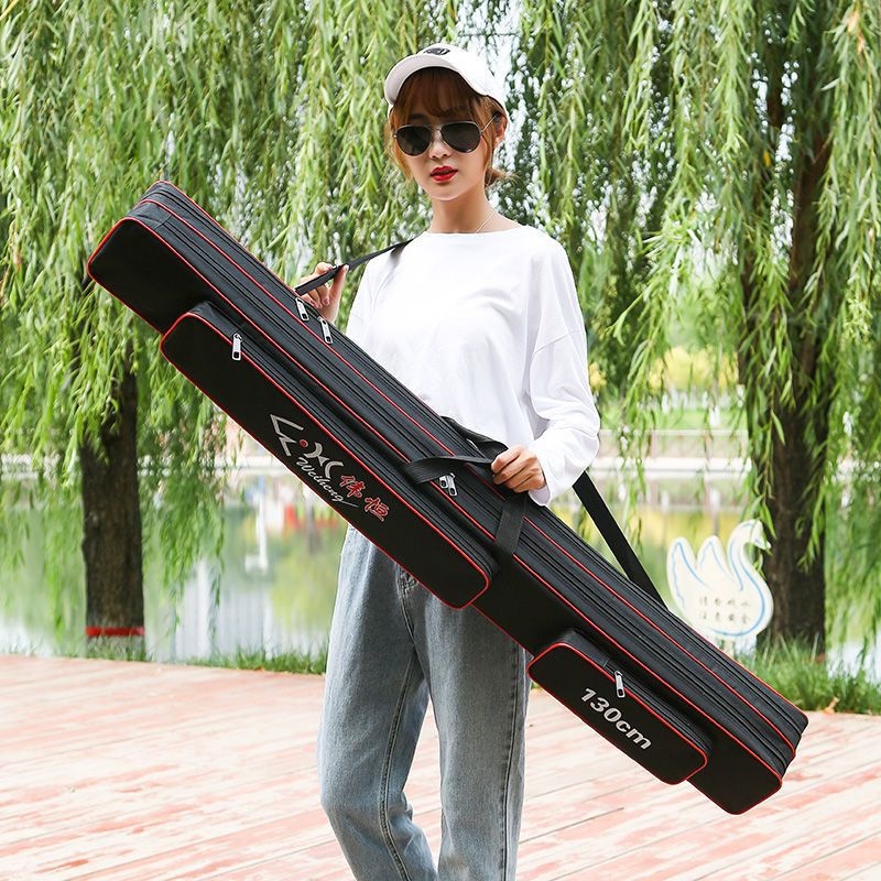 Túi Đựng Cần Câu Tay Đài Loan chống thấm nước Siêu Bền 2 và 3 ngăn cao cấp ANam-Fishing