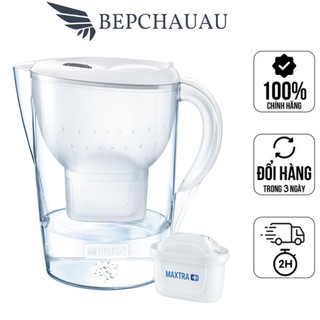 Bình lọc nước brita elemaris cool maxtra plus, giúp loại bỏ tạp chất, dung tích 2.4l, nhập đức, bh 12 tháng, bepchauau
