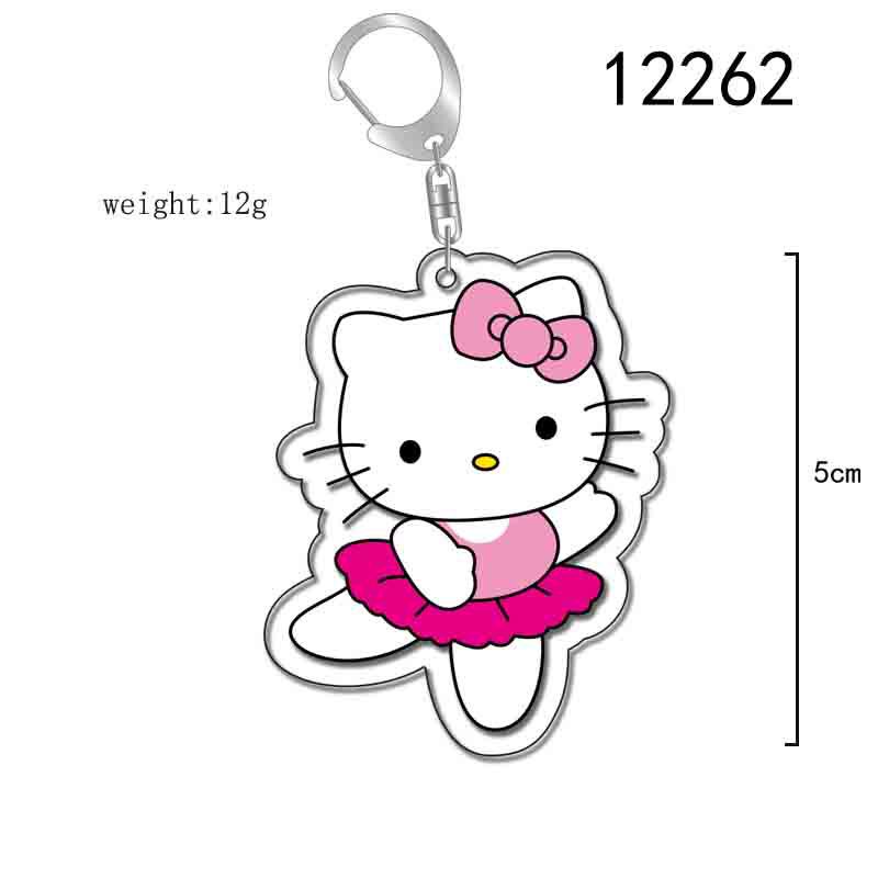 Móc chìa khóa Sanrio Kuromi Melody Pudding chó tai to dễ thương
