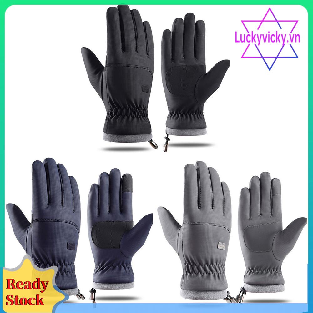 Găng Tay Thể Thao Dây Rút Ấm Áp Dùng Khi Lái Xe / Chạy Bộ Đường Dài