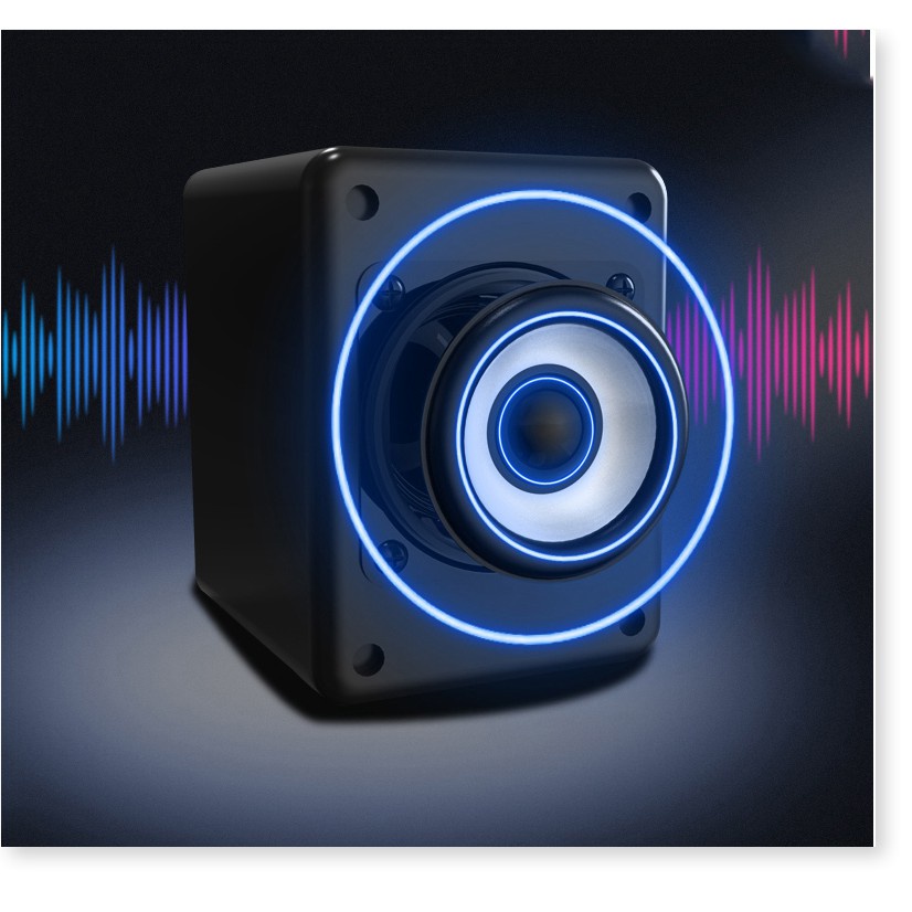 Loa Máy Tính mini Kaw D202 giá rẻ âm thanh sống động loa cho laptop, máy bàn PC