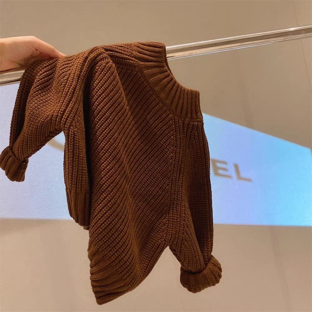 Áo sweater Thiết Kế Mới Dày Dặn Thời Trang Mùa Thu Đông Theo Phong Cách Hàn Quốc Dành Cho Bé Trai