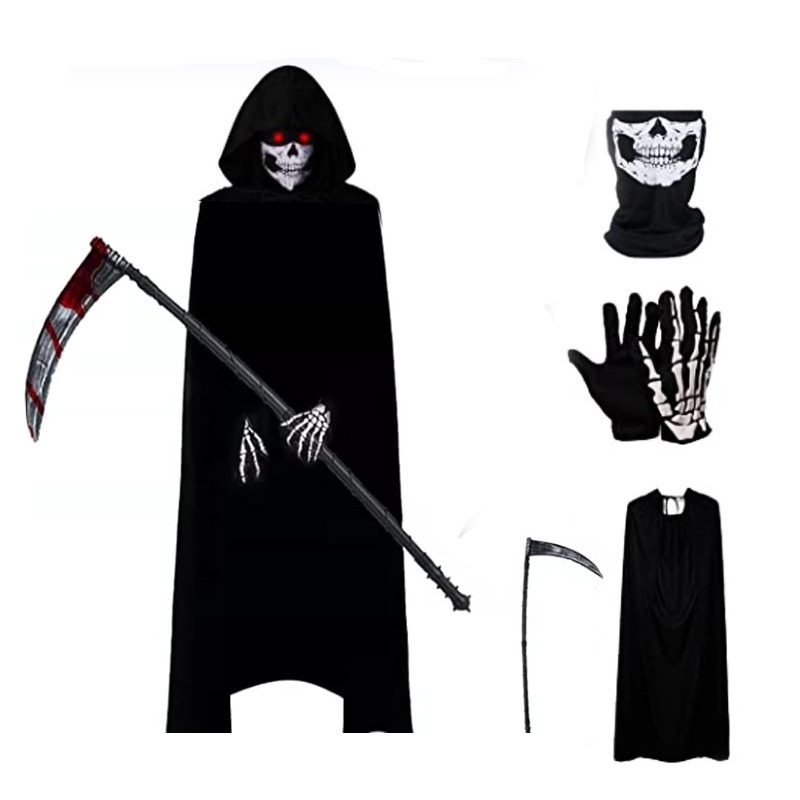 Áo Choàng Đen Hóa Trang halloween Cho Người Lớn