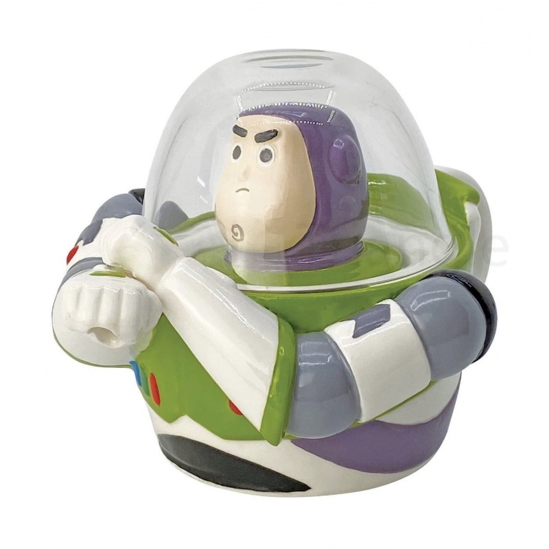 Cốc Thủy Tinh Uống Trà / Kẹo Hình buzz lightyear Hoạt Hình Ba Mắt Sáng Tạo Làm Quà Tặng Giáng Sinh Năm Mới ins