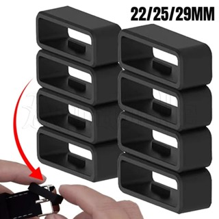 Vòng Cao Su Mềm 22 / 25 / 29mm Thay Thế Cố Định Dây Đeo Đồng Hồ