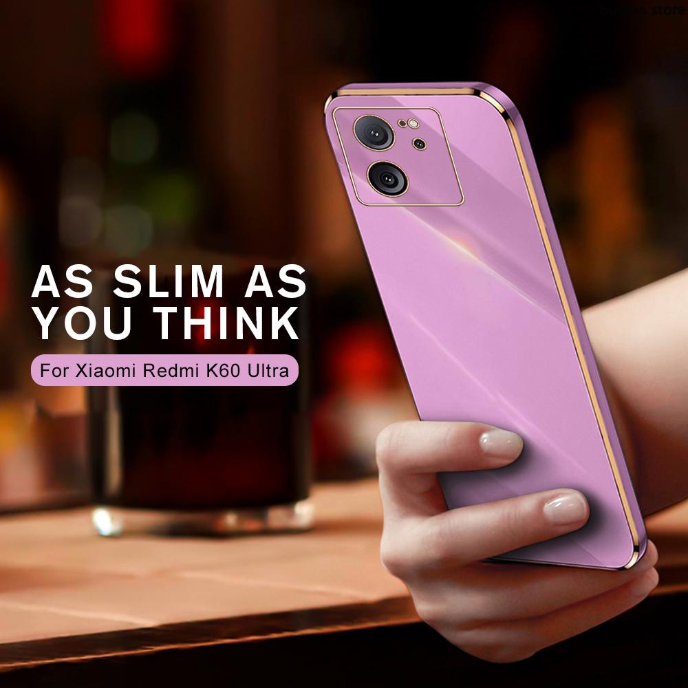 Luxury Plating Phone Case On For Xiaomi 13 Pro 13T Pro 12t 11t 10t ShockProof Soft TPU Silicone Back Cover