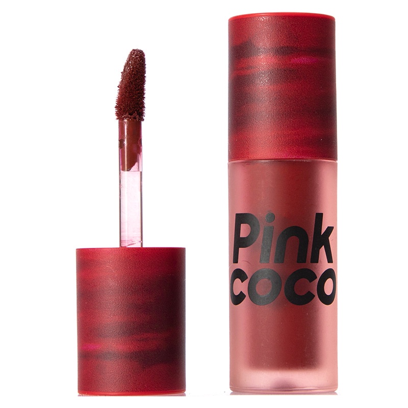 Pink Coco Son Kem Màu Lì Sợi Mềm Mịn Như Hoa Hồng Khô Làm Trắng Da Mặt