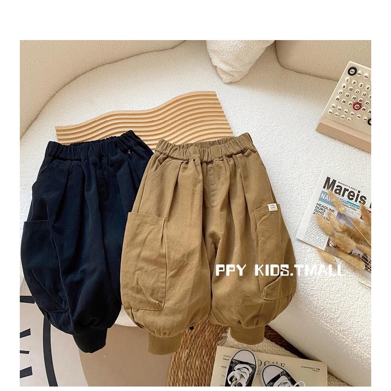 Quần Legging Dài Phong Cách Hàn Quốc Cho Bé Trai